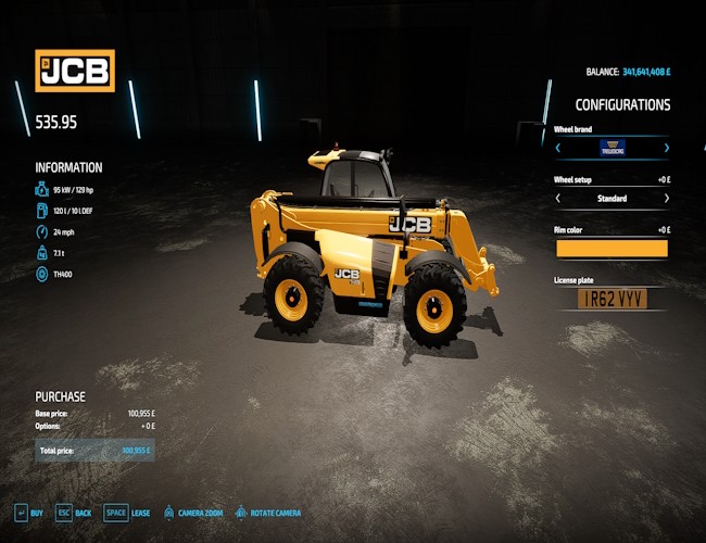 Games like JCB 535.95 AgriPro