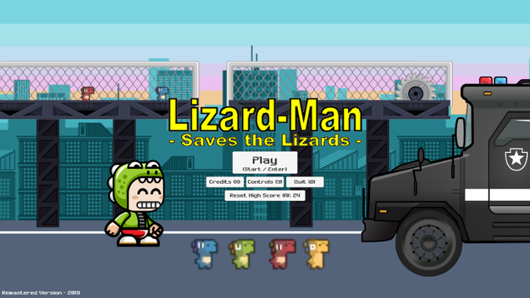 Save the Lizards Game Cover