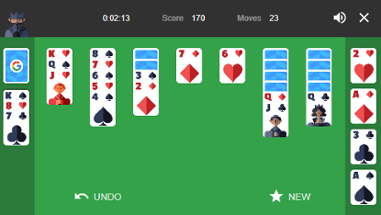 Google Solitaire Image