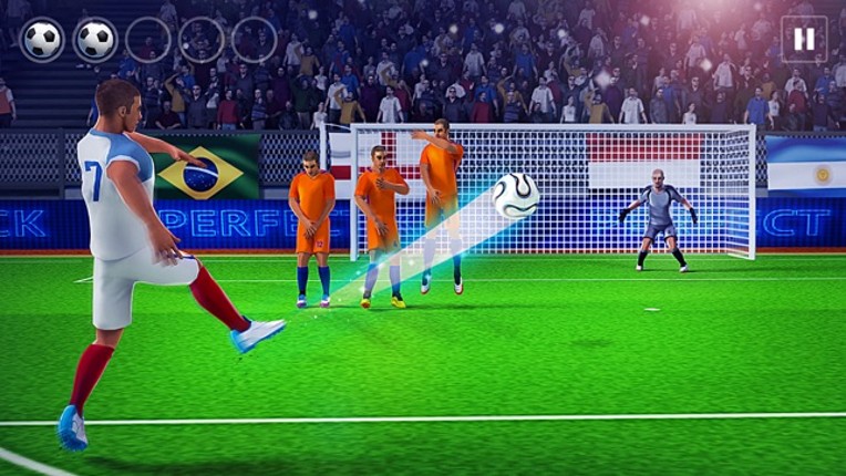 Hot Soccer FreeKick Asia 3D screenshot