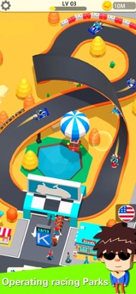 Idle Kart Park screenshot