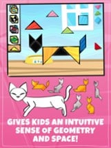 Kids Doodle &amp; Discover: Cats 2, Cartoon Tangram Image