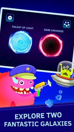 Math Matching Game. Space Math qiuz screenshot