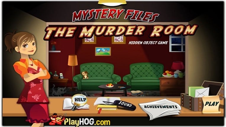 Murder Room Hidden Object Game screenshot