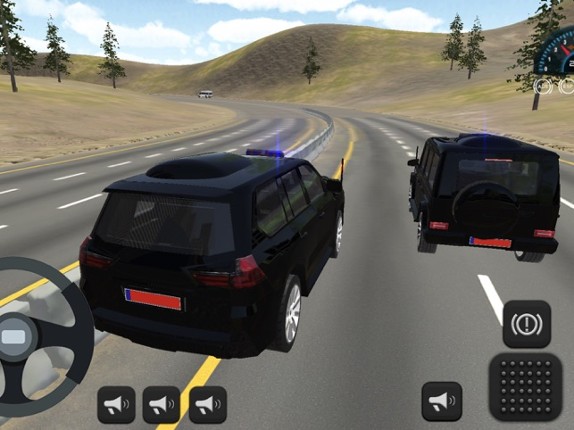 President Police Car Convoy screenshot