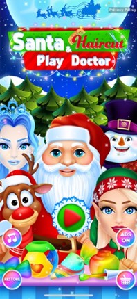 Santa Claus Hair Play Doctor screenshot
