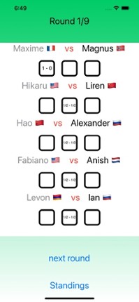 Tournament Organiser screenshot