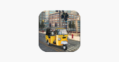 Tuk Tuk City Driving Image