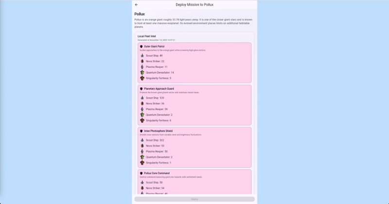 Universe Exploration screenshot