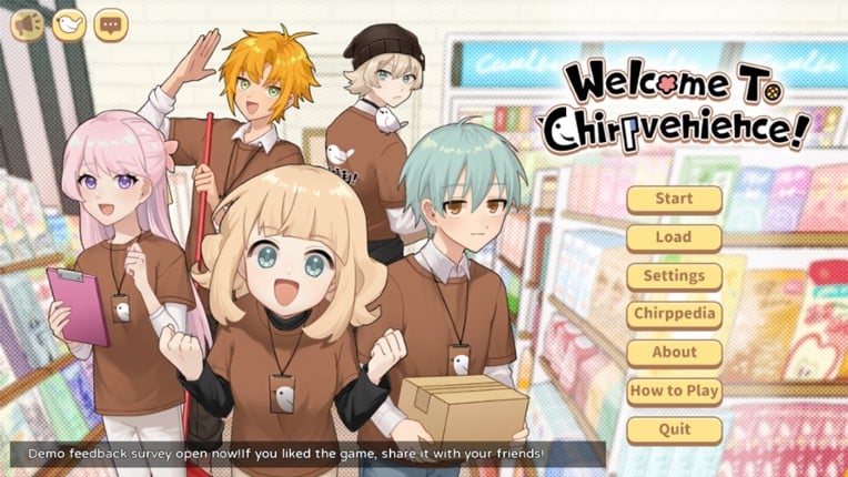 Welcome to Chirpvenience screenshot