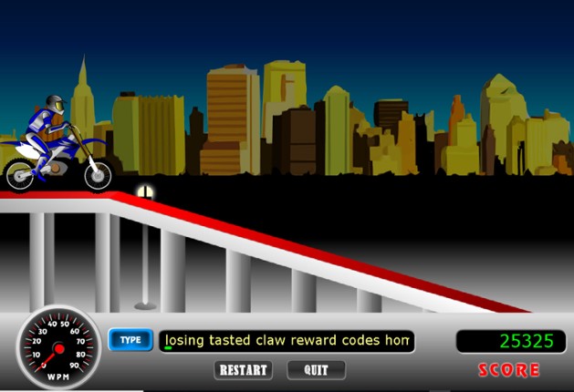 Xtreme Typing screenshot