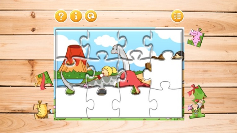 Baby Dinosaur Jigsaw Puzzle Game For Kid Preschool Image