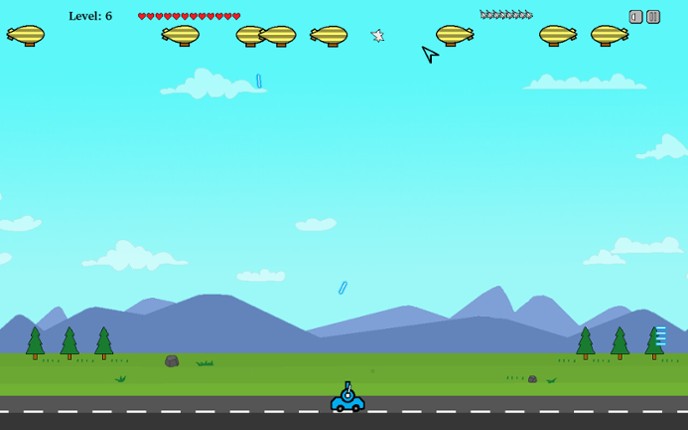 Cannon Shoot Plane screenshot