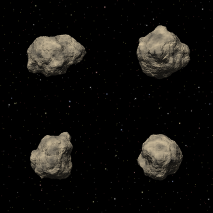 Customizable 2D space background screenshot
