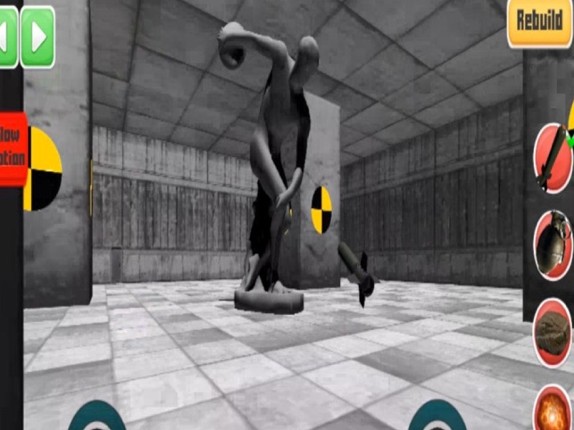 Destroy it all 3d physics game Image