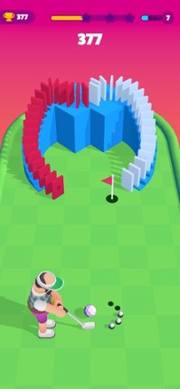 Domino Golf screenshot
