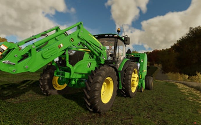 FS22 John Deere 6145R/6155R North America Edition screenshot