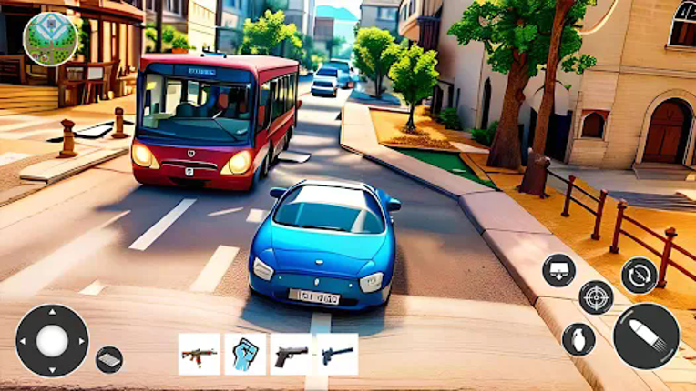 Gangster Car Theft Games Image