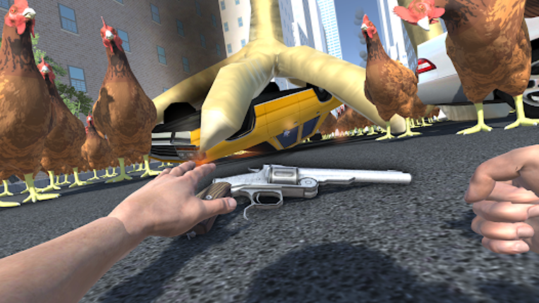 Cluck Shot: Chicken War screenshot