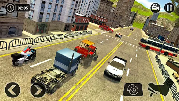 Offroad Tractor Pulling Driver screenshot