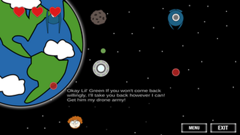 Lil' Green's Big Trip screenshot