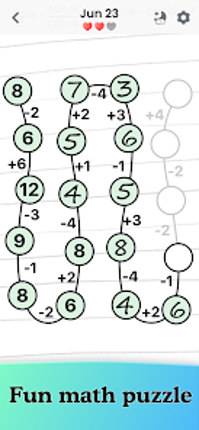 Offline Crossmath: Fun IQ Test screenshot