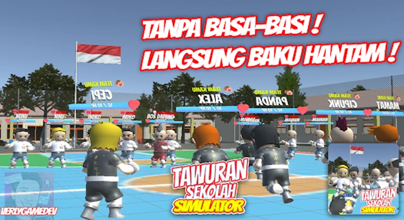 Tawuran Sekolah Simulator screenshot