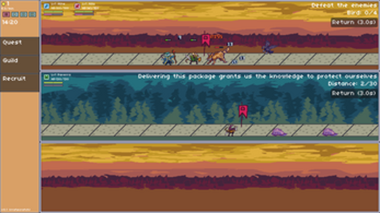 Guildrrats: Trilane screenshot