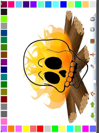 Haunted Halloween Color Pages screenshot