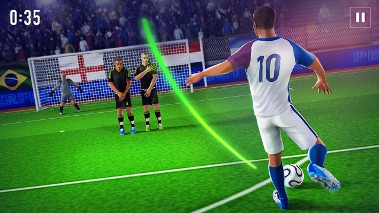 Hot Soccer FreeKick Asia 3D screenshot