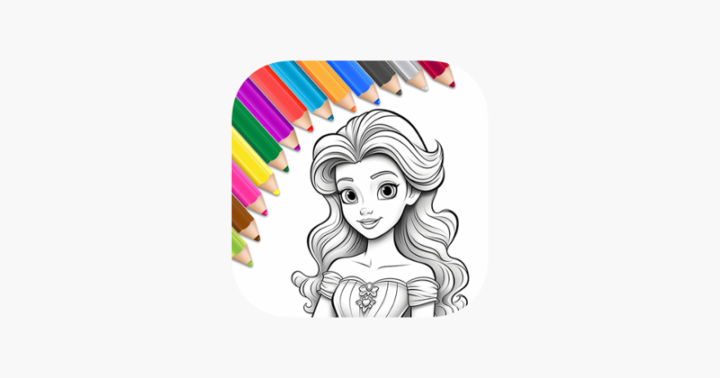 My Princess: Coloring Book 2+ Image