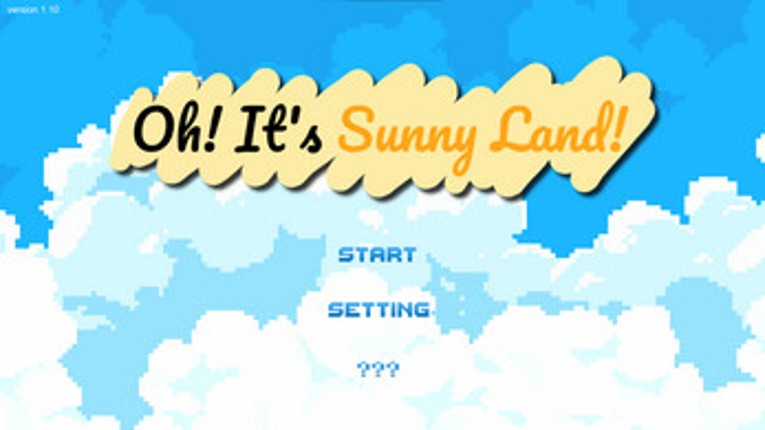 Oh! It's SunnyLand! screenshot