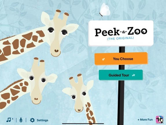 Peek-a-Zoo: Peekaboo Zoo Games screenshot