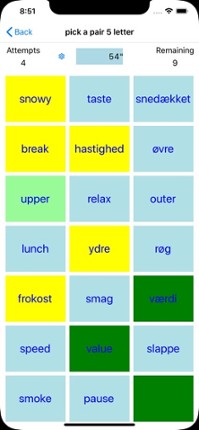 PickAPair Danish - English Image