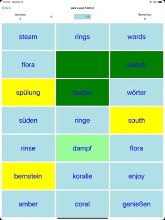 PickAPair German - English Image