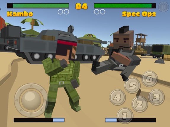 Pixel Fighting 3D screenshot
