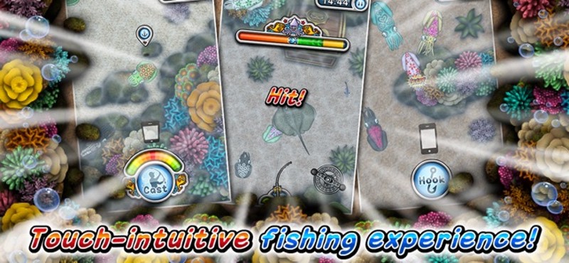 Pocket Squid Fishing screenshot