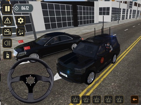 President Police Car Convoy screenshot