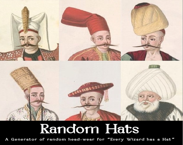 Games like Random Hats and Their Arcanum