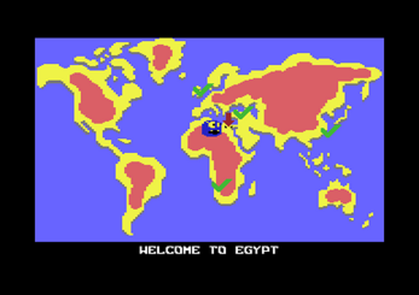 Randoom Ancient Stones [C64] screenshot