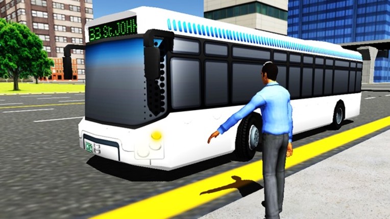 Real City Metro Bus Driver -Parking Simulator 2017 screenshot