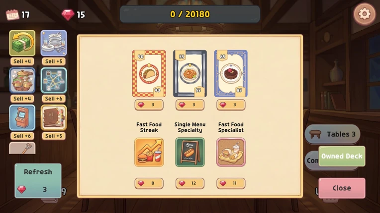 Shuffle Bistro screenshot