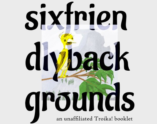 Six Friendly Backgrounds for Troika! Image