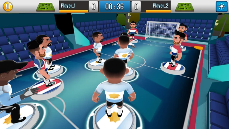 Tabletop Foosball screenshot