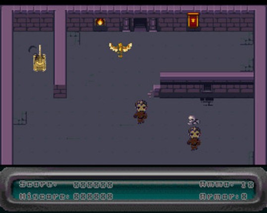 Tank in a Dungeon (C64) screenshot