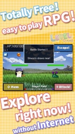 Totally Free Easy RPG!!  - LevelGame screenshot