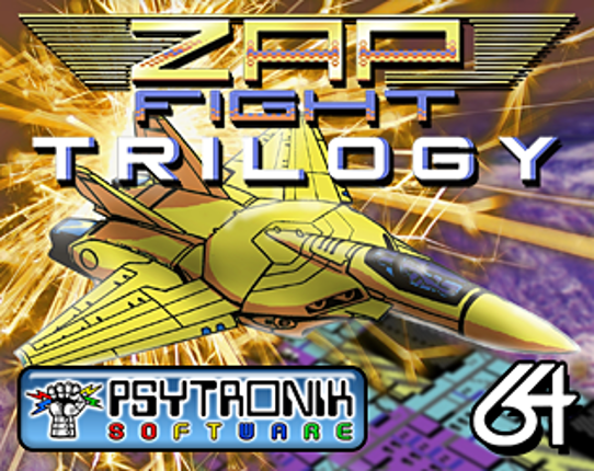 Zap Fight Trilogy (C64) Game Cover