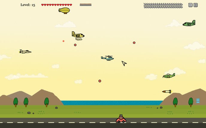 Cannon Shoot Plane screenshot