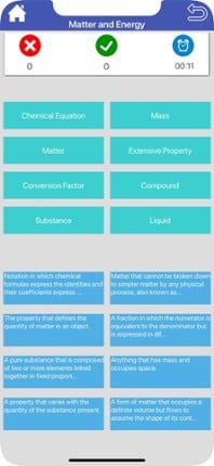 Chemistry Education Flashcards screenshot