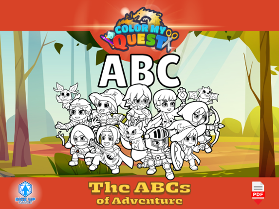 Color My Quest: The ABCs of Adventure Image